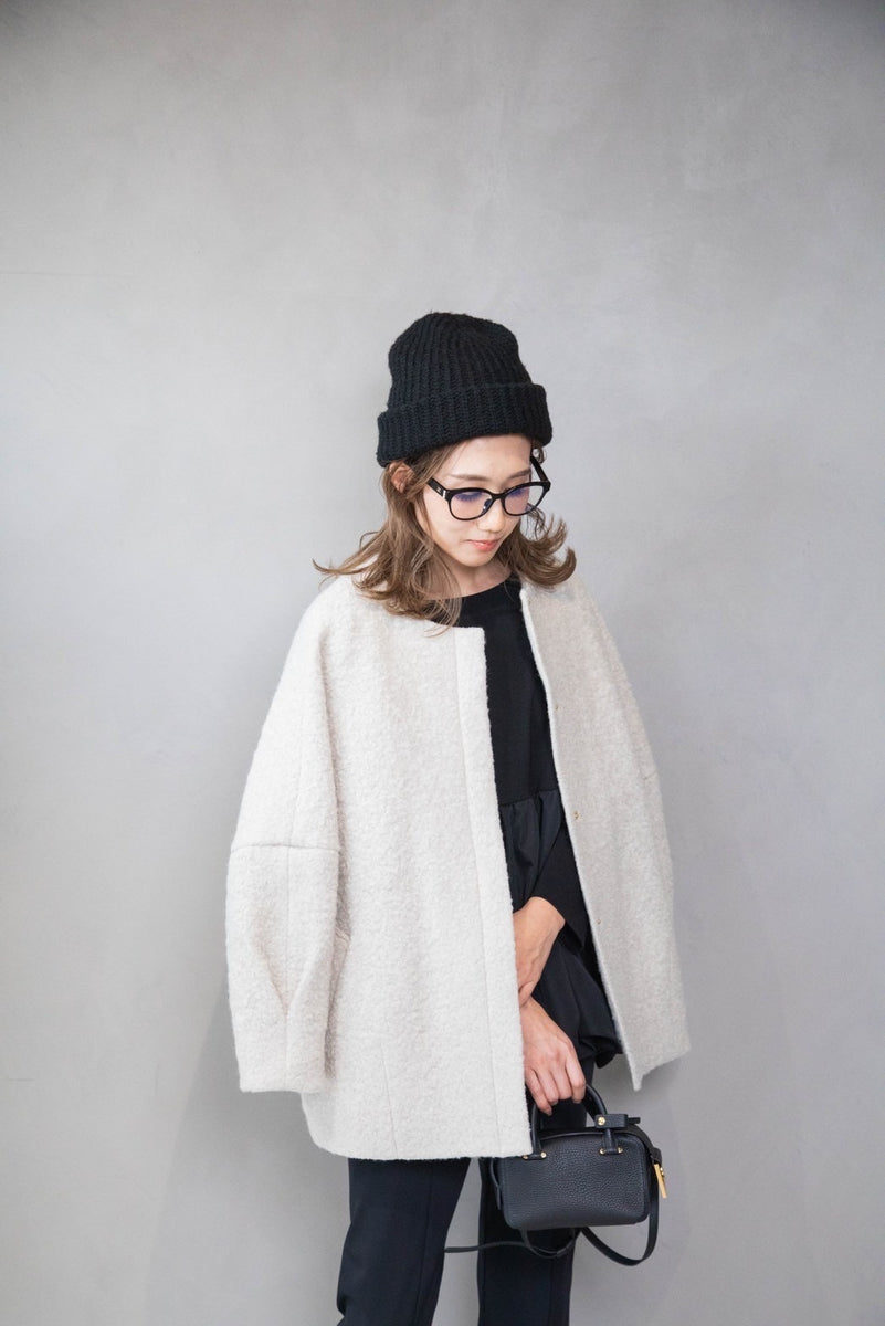 Cocoon coat – em.