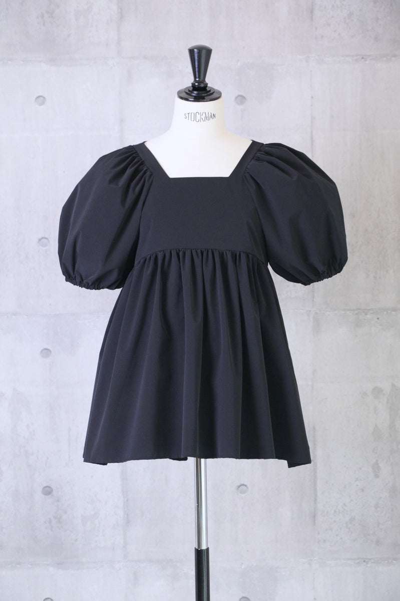 超爆安 【em.】エムドット Gather Blouse ブラウス 半袖 トップス