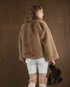 Faux Fur Short Coat